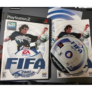 028-005 FIFA Soccer 2001 Major‎ League Soccer PS2 PLAYSTATION 2 CIB